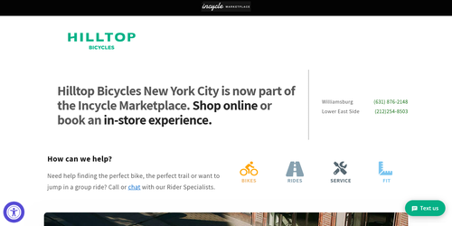 Hilltop Bicycles New York City