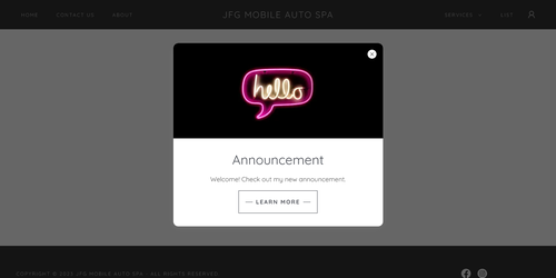 Jfg Mobile Auto Spa