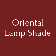 Oriental Lampshade